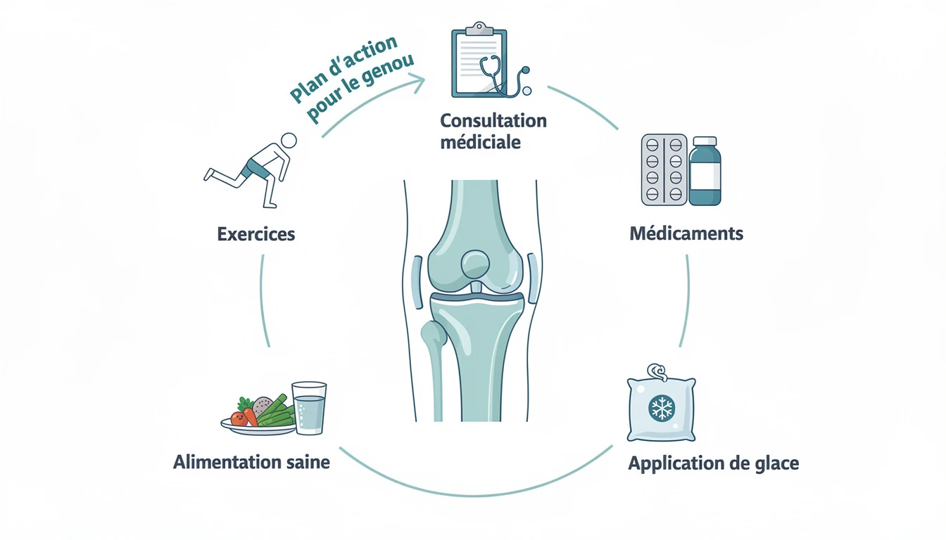 Arthrose du genou : que faire ?