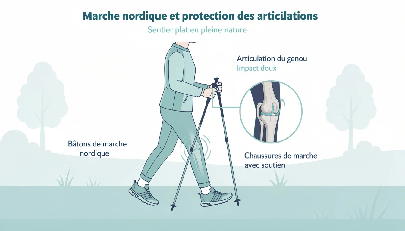 Marche et arthrose du genou : conseils et bienfaits